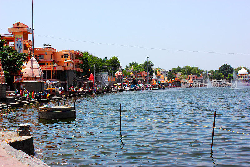 印度中央邦Ujjain的Ram Ghat